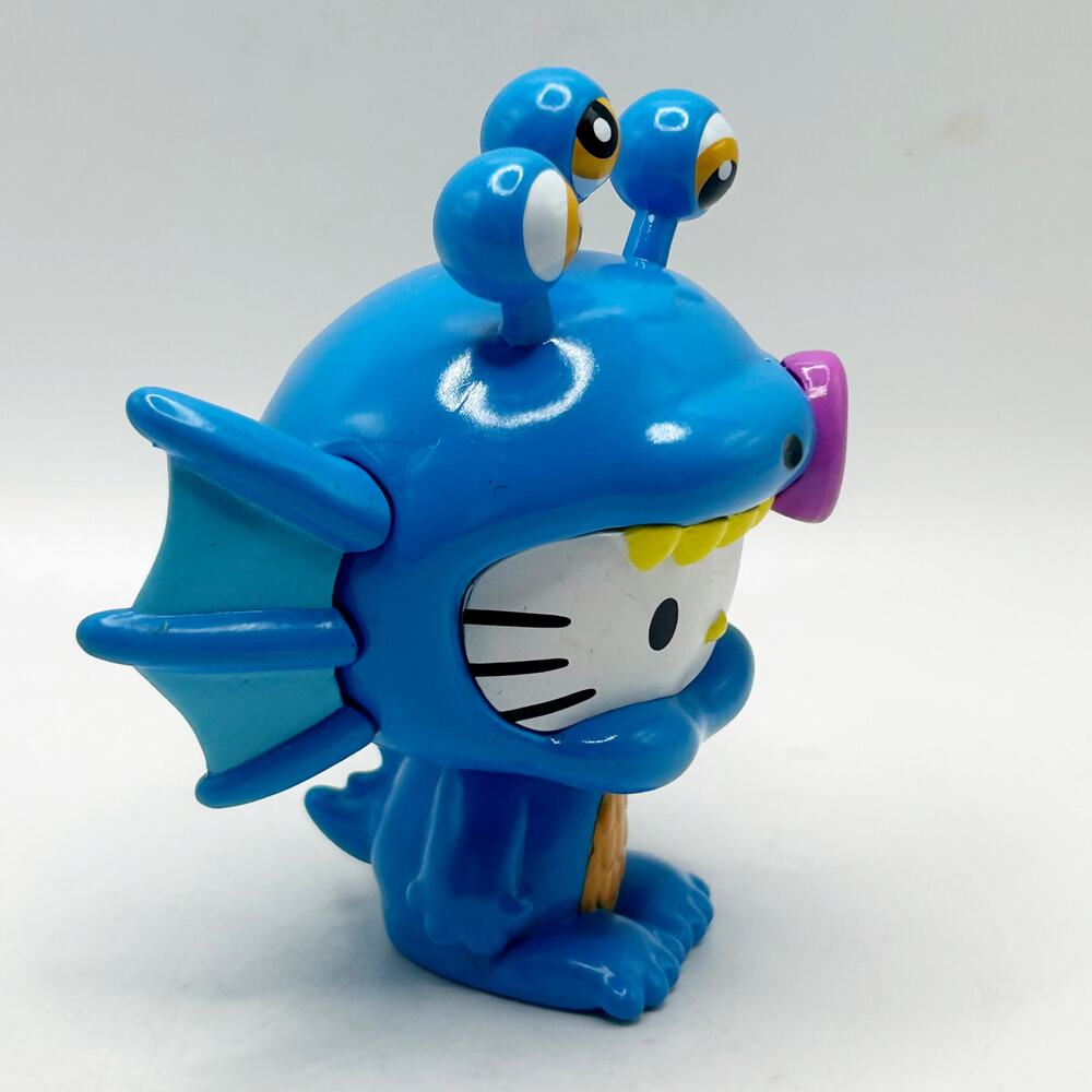Kidrobot x Sanrio Hello Kitty Kaiju Vinyl Aquados Blue Figure - Picture 2 of 6
